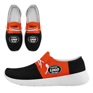 Custom Cincinnati Black Orange Shoes Personalized Sneaker FN018-D020278-6 Custom Online