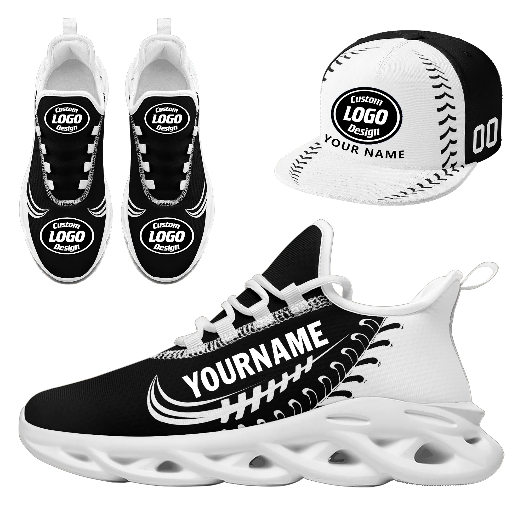 Custom MaxSoul Shoes and Hat Combo Personalized JH-bd0b00ea-ca