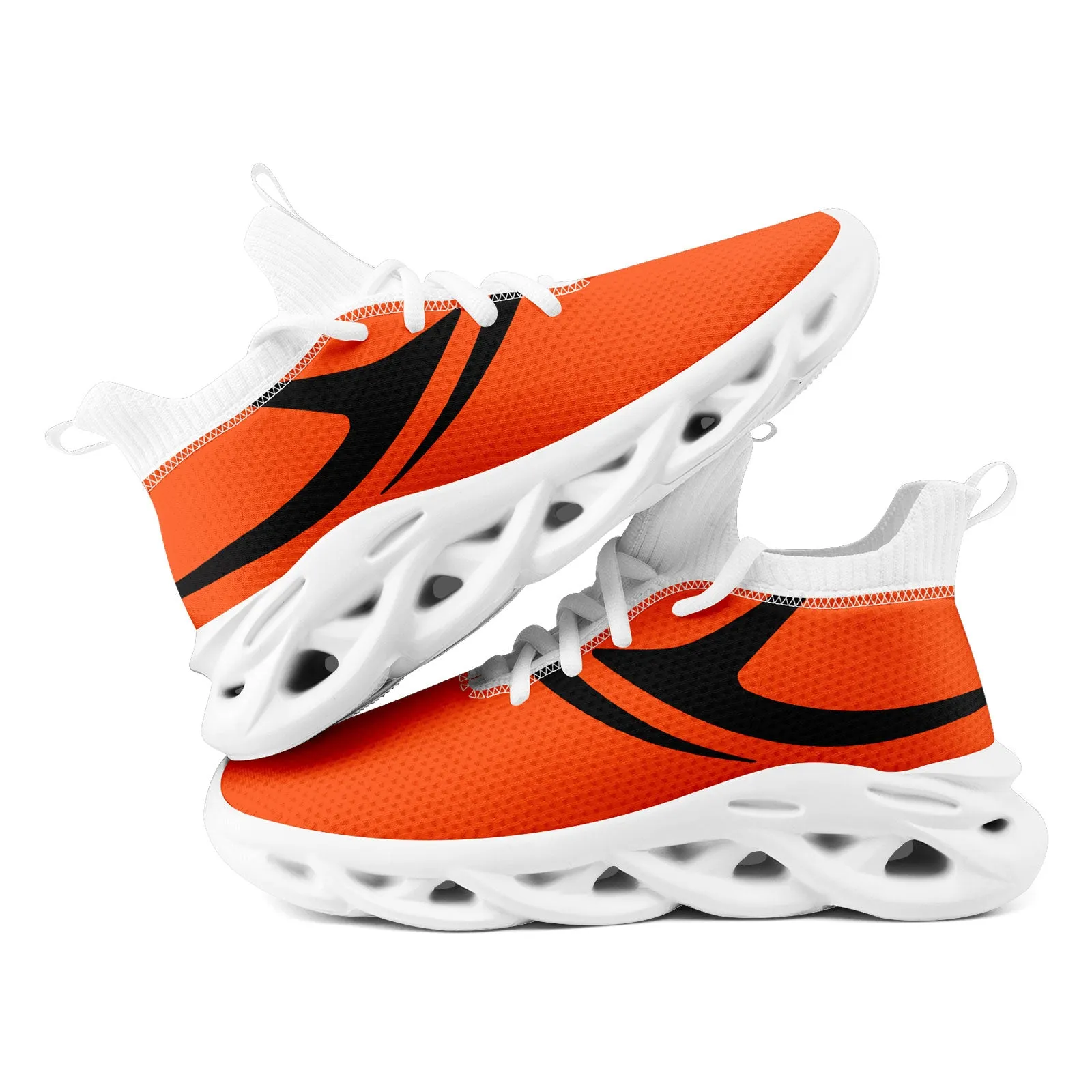 Custom Orange Cincinnati Maxsoul Shoes Personalized Sneaker FN030-D025004-6