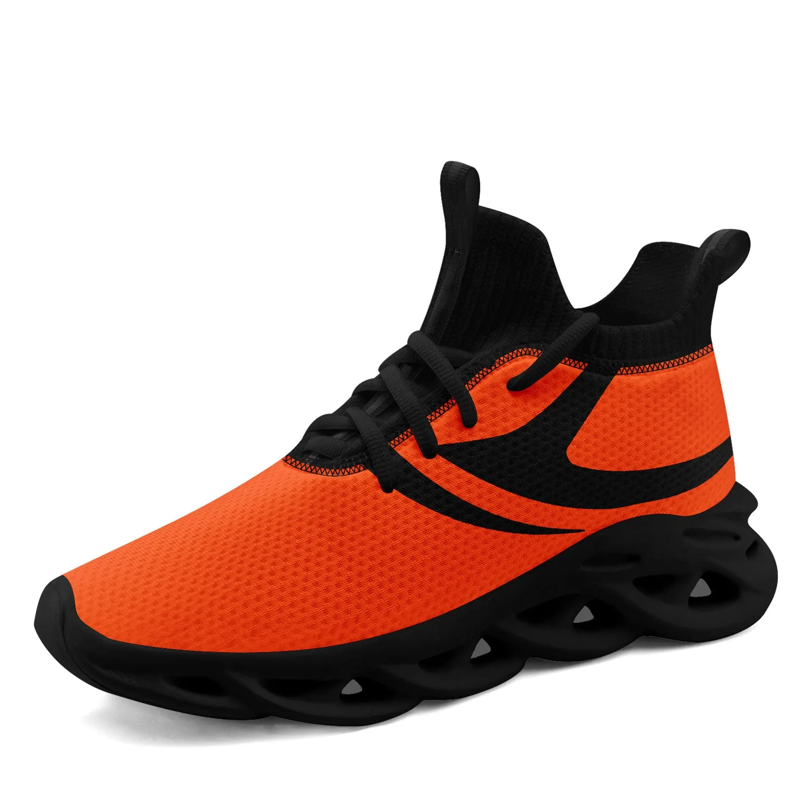 Custom Orange Cincinnati Maxsoul Shoes Personalized Sneaker FN030-D025004-6