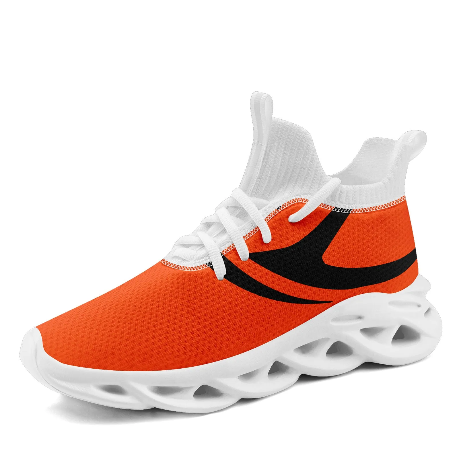 Custom Orange Cincinnati Maxsoul Shoes Personalized Sneaker FN030-D025004-6