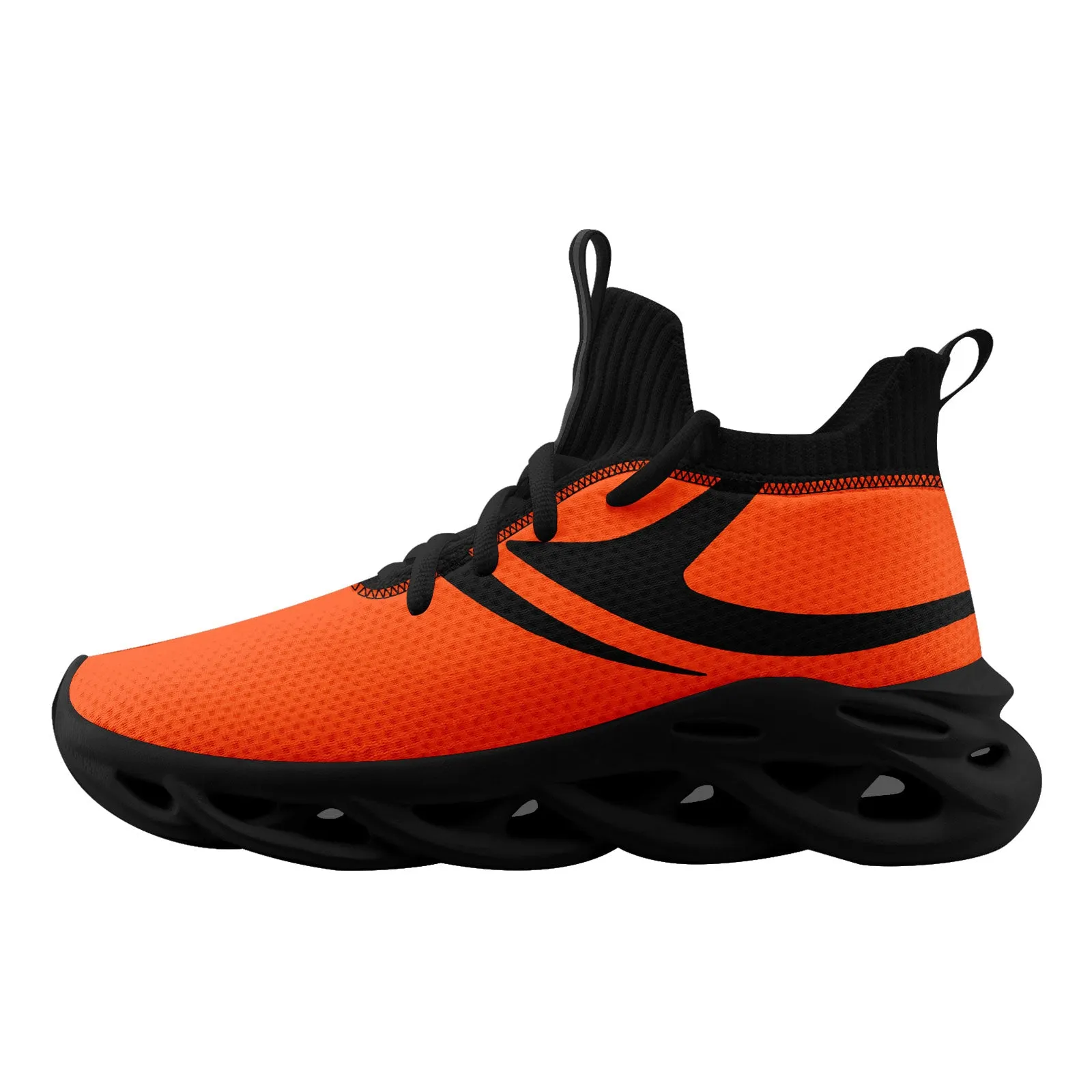 Custom Orange Cincinnati Maxsoul Shoes Personalized Sneaker FN030-D025004-6