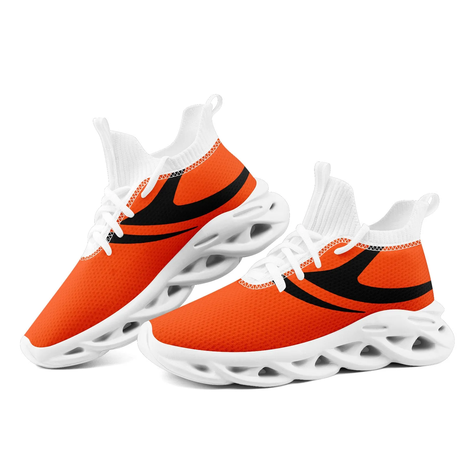 Custom Orange Cincinnati Maxsoul Shoes Personalized Sneaker FN030-D025004-6