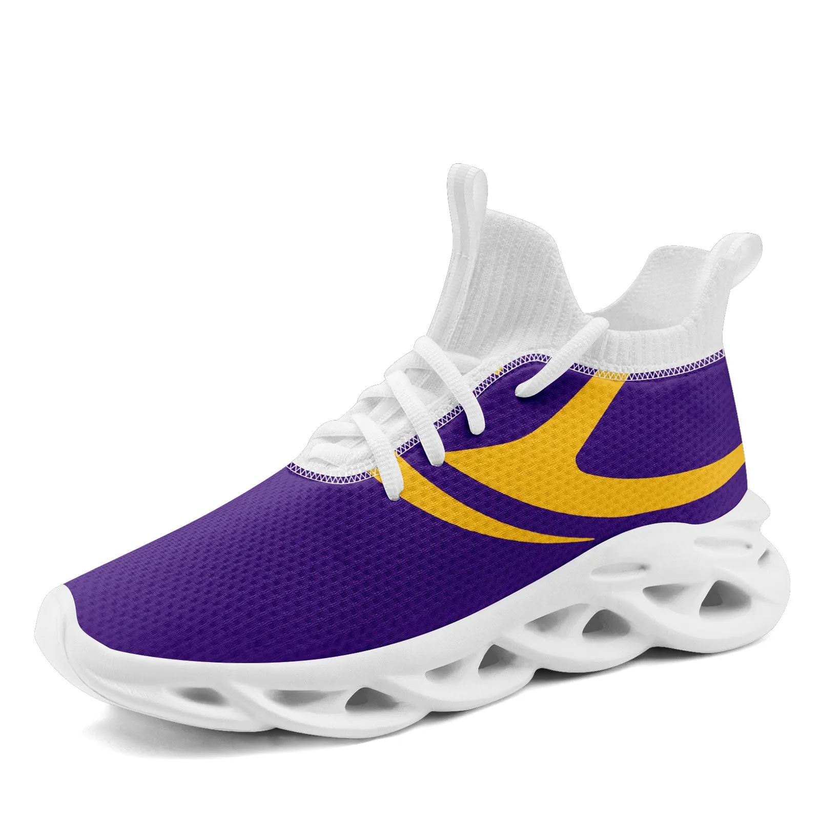 Custom Purple Minnesota Maxsoul Shoes Personalized Sneaker FN030-D025004-15