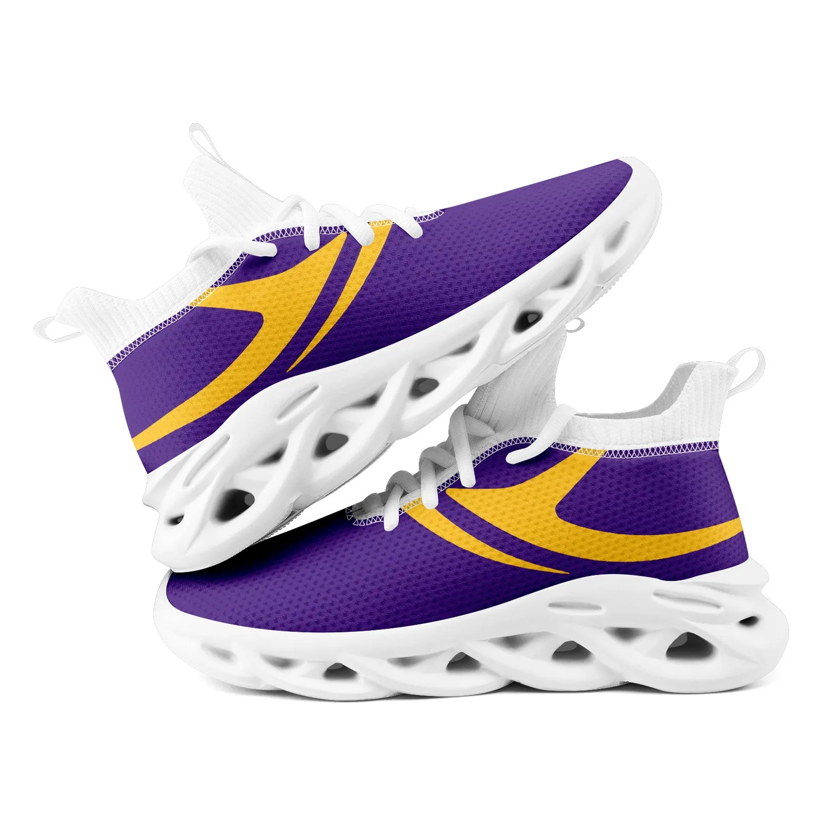 Custom Purple Minnesota Maxsoul Shoes Personalized Sneaker FN030-D025004-15