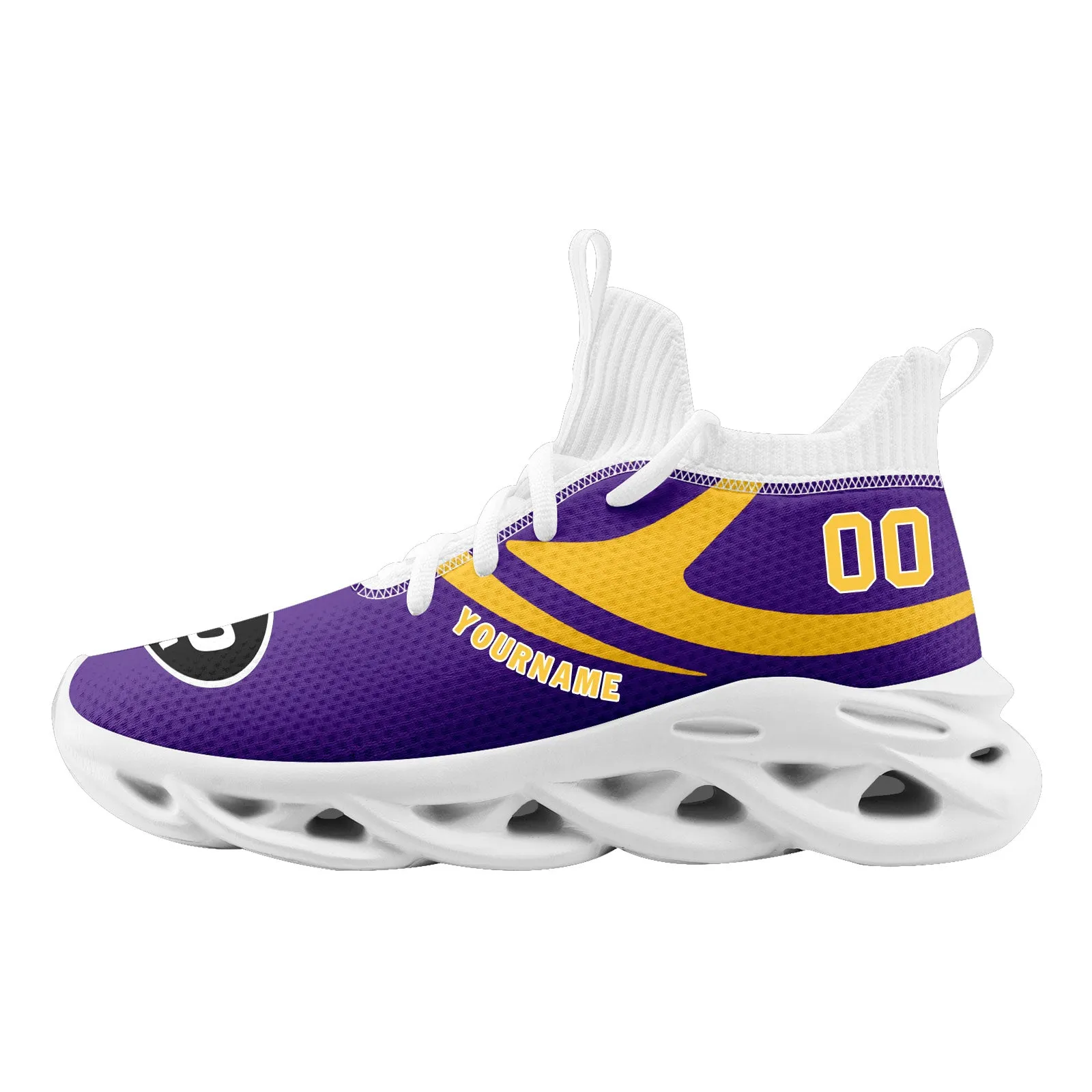 Custom Purple Minnesota Maxsoul Shoes Personalized Sneaker FN030-D025004-15