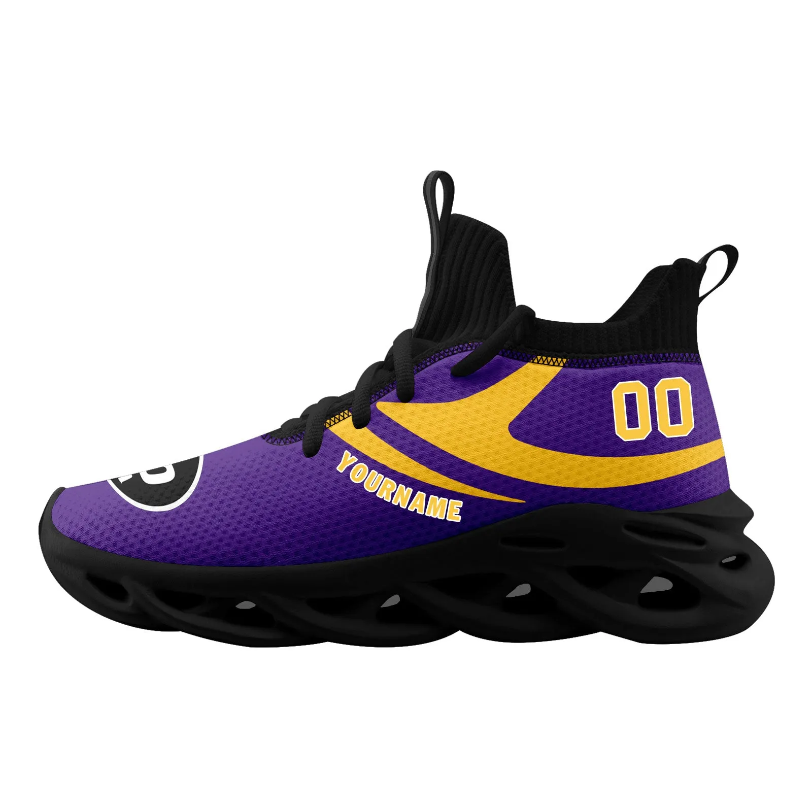 Custom Purple Minnesota Maxsoul Shoes Personalized Sneaker FN030-D025004-15