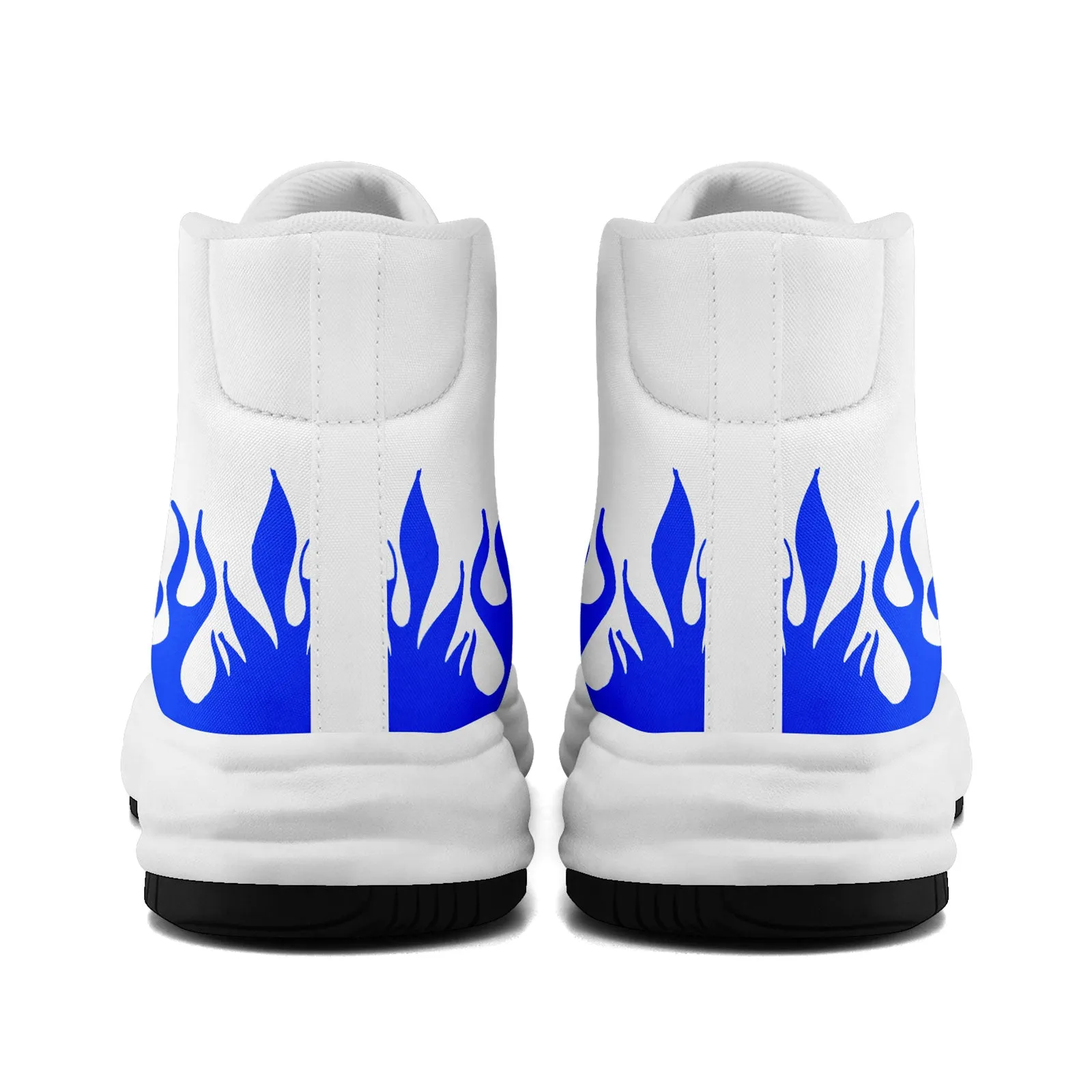 Custom White Blue Indianapolis Firesoul Shoes Personalized Sneaker FN039-D020272-14