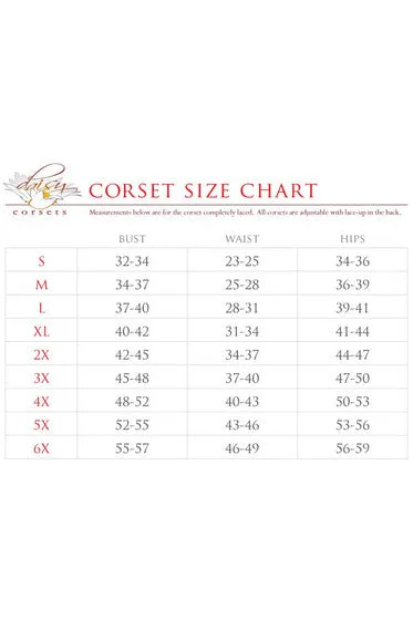 Daisy Corsets Lavish 4 PC Daring Bunny Corset Costume