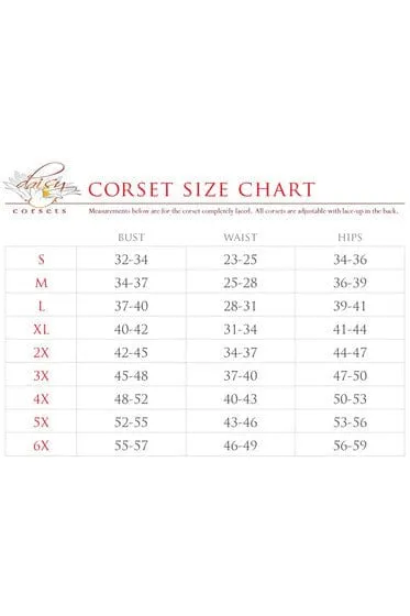 Daisy Corsets Lavish 4 PC Daring Bunny Corset Costume