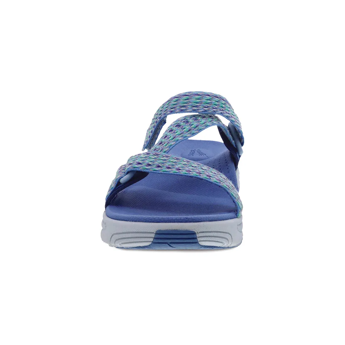 Dansko Women's Rosette Sandal - Blue Multi Webbing