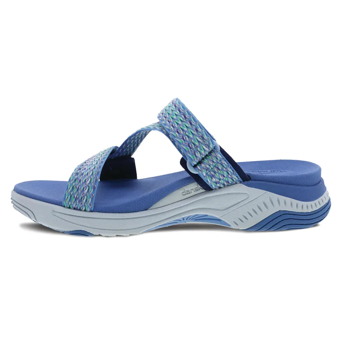 Dansko Women's Rosette Sandal - Blue Multi Webbing