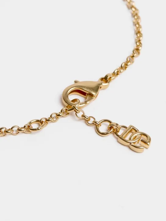 Dolce&amp;Gabbana   Cross pendant bracelet 