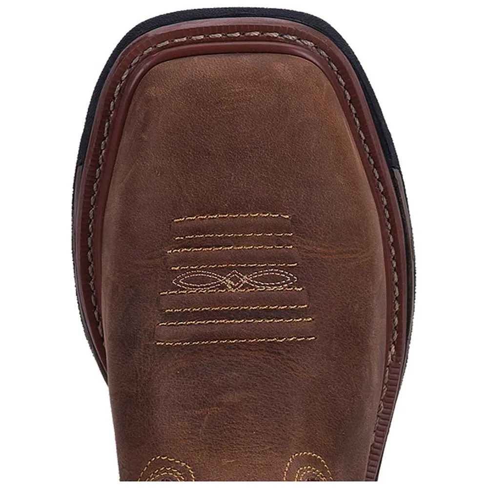 DP69402 Men's Dan Post Blayde Waterproof Western Cowboy Boot - Saddle Tan