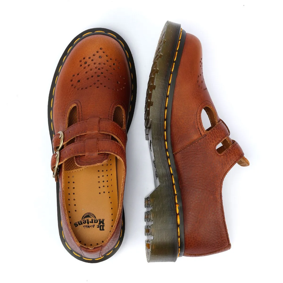 Dr. Martens 8605 Mary Jane Ambassador Cashew Shoes