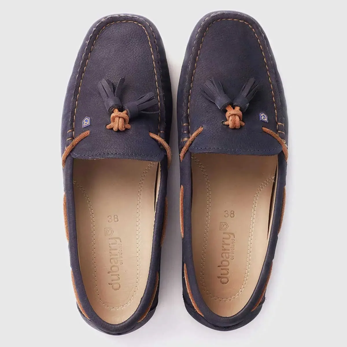 DUBARRY Ladies Jamaica Deck Shoes - Navy