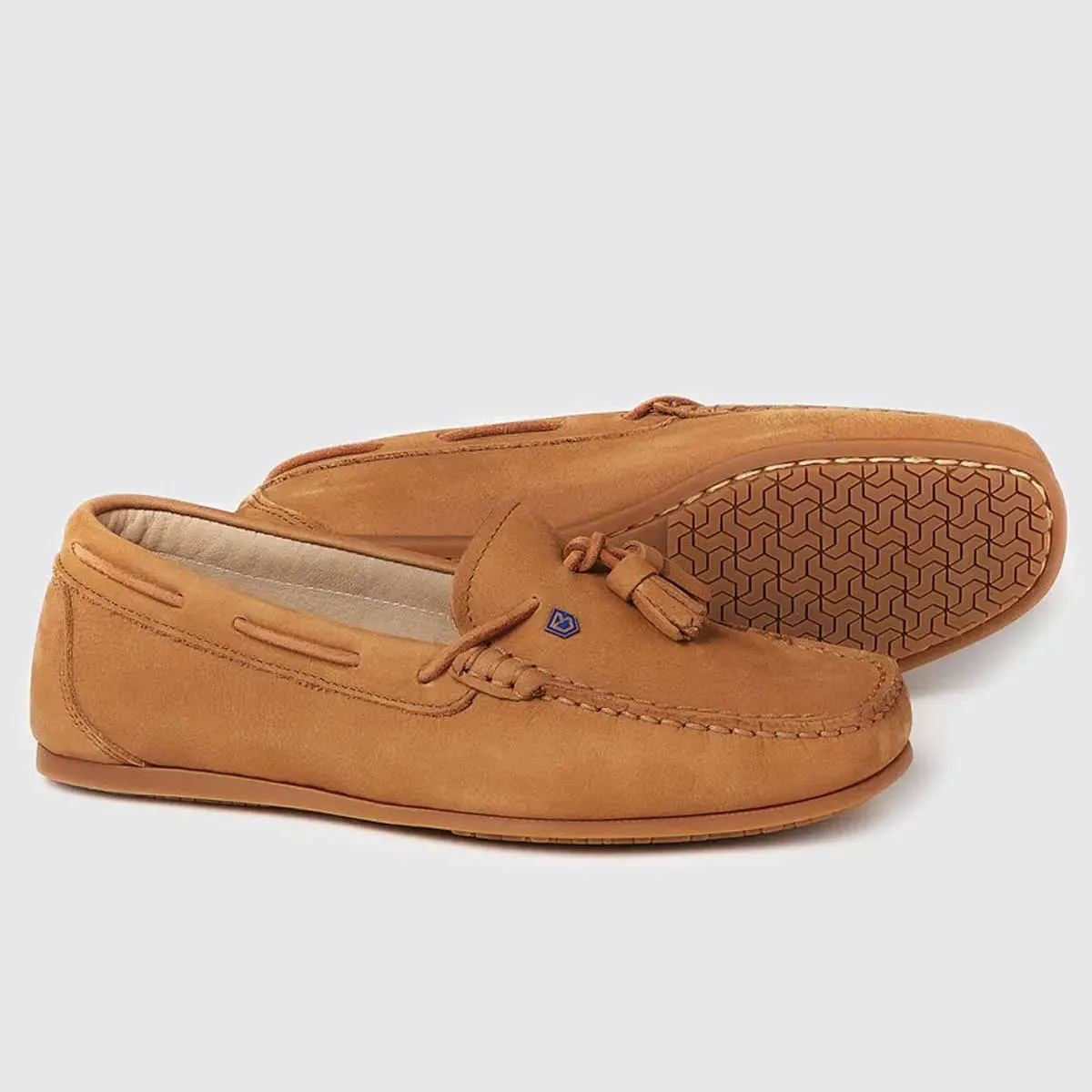 DUBARRY Ladies Jamaica Deck Shoes - Tan