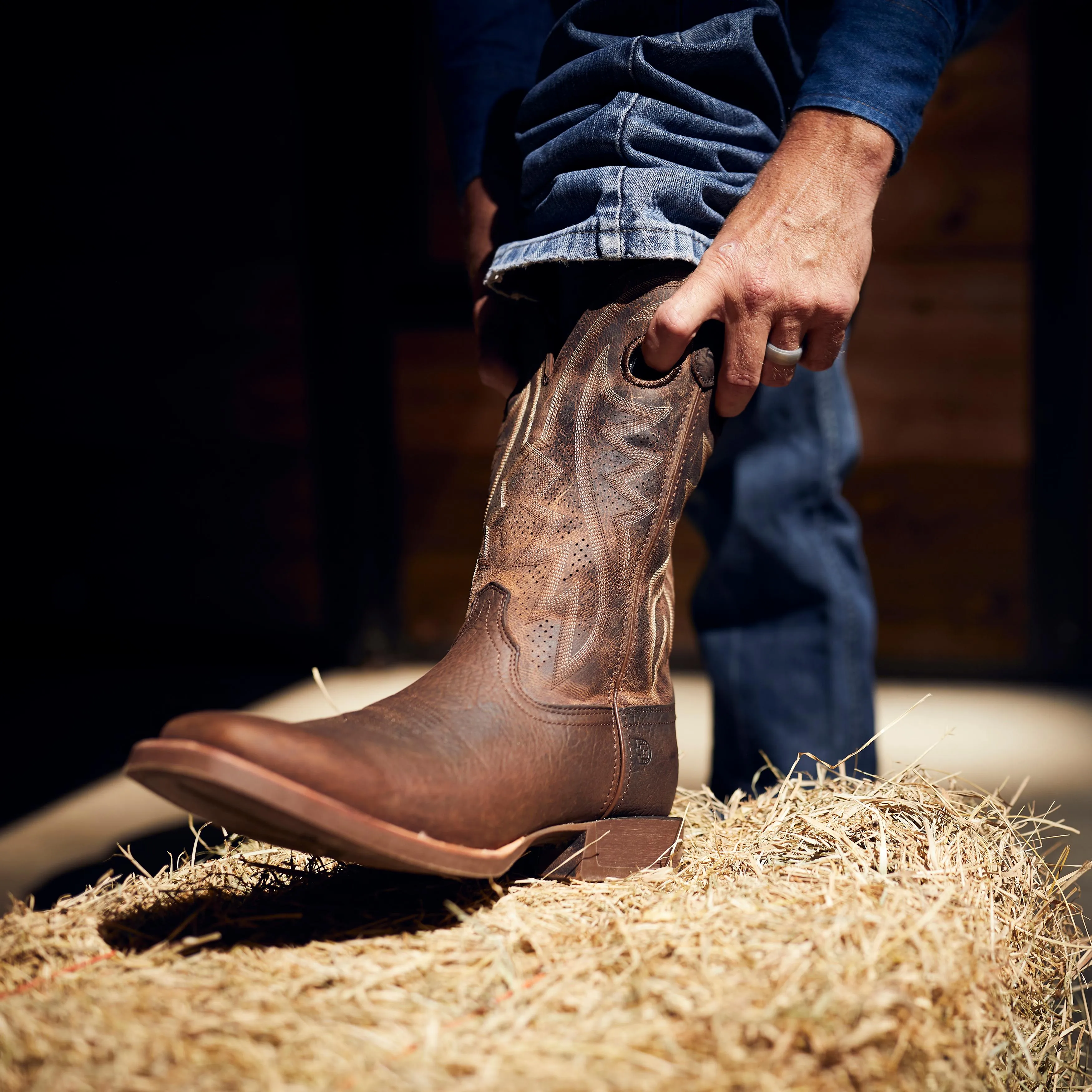 Durango Men's Rebel Pro S 12 In Ventilated Western Boot Rebel Pro Brown W