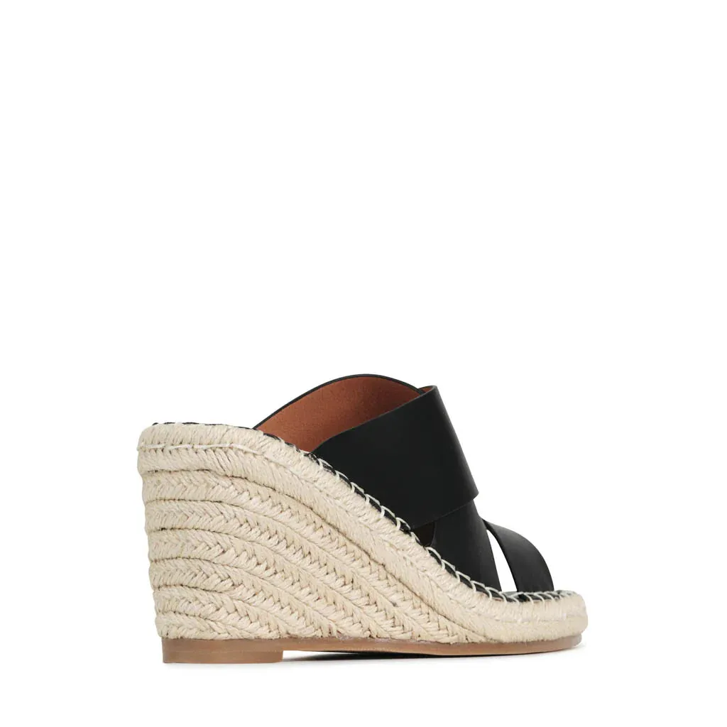 Ediva Espadrille Sandals Black