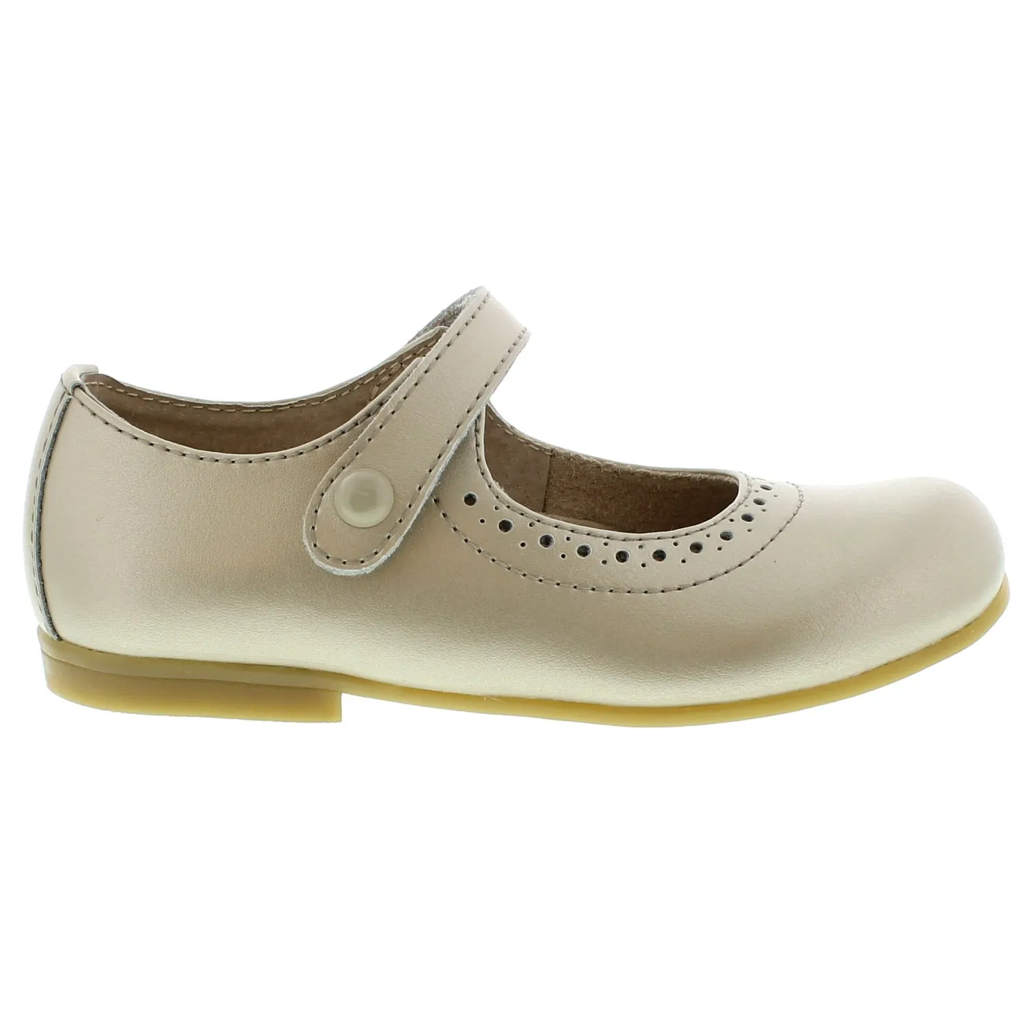 Emma Kid's Mary Jane Shoe - Soft Gold