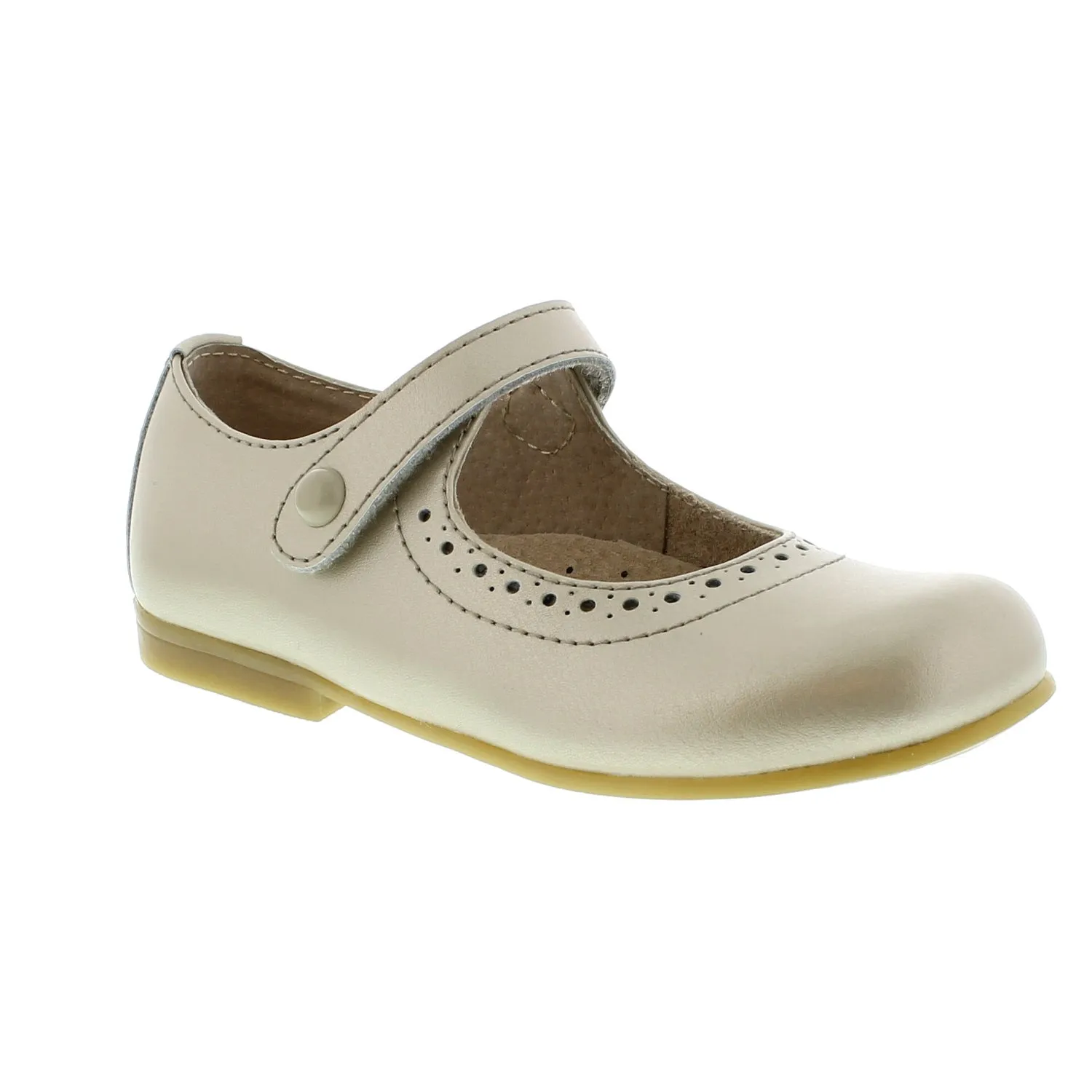 Emma Kid's Mary Jane Shoe - Soft Gold