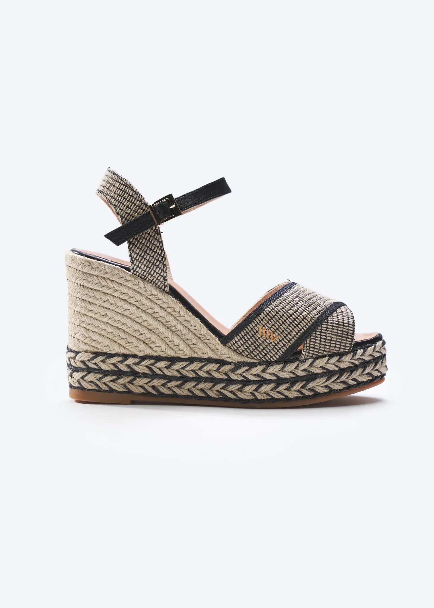 Empuria Canvas Espadrille Sandal Wedges