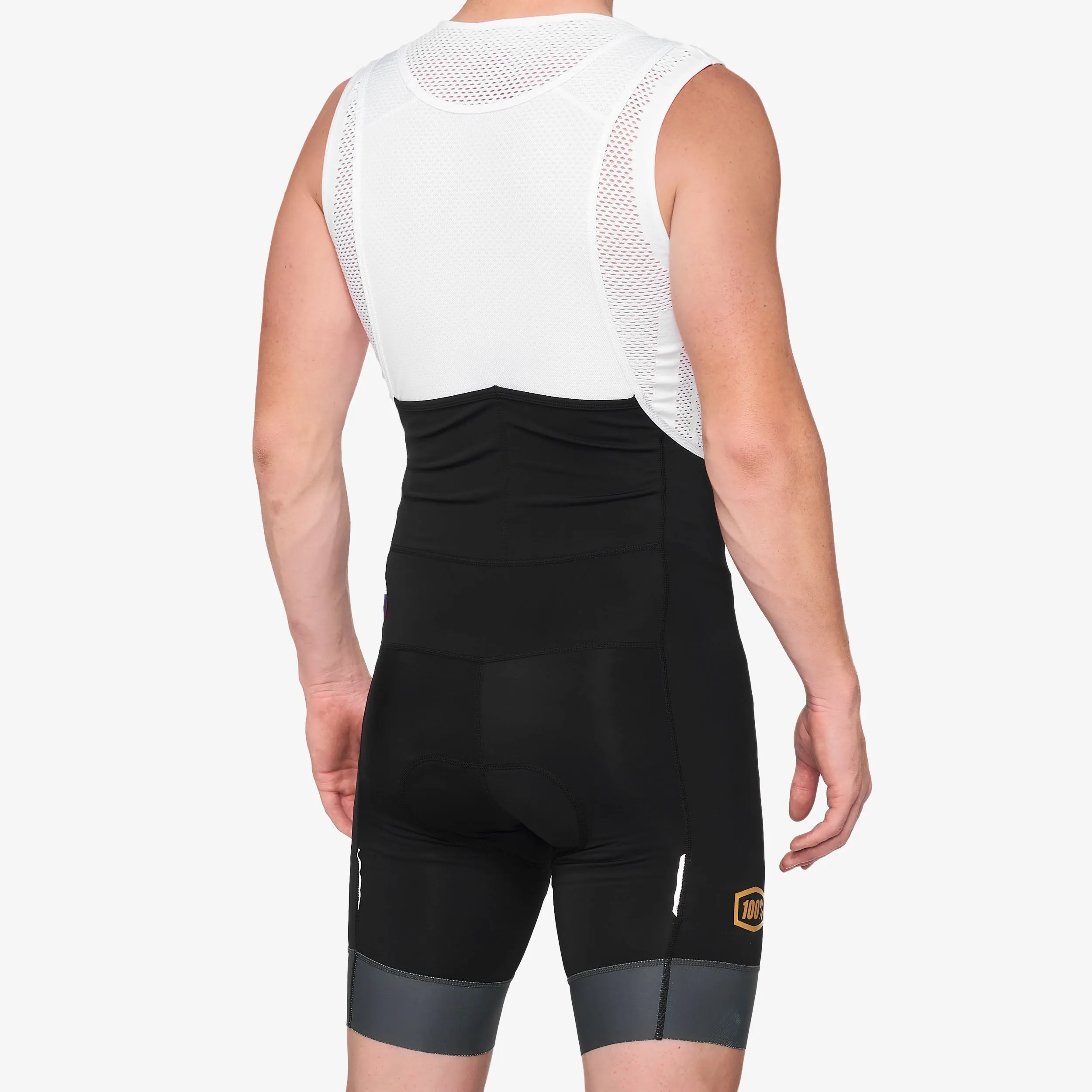 EXCEEDA Bib Shorts Black/Charcoal