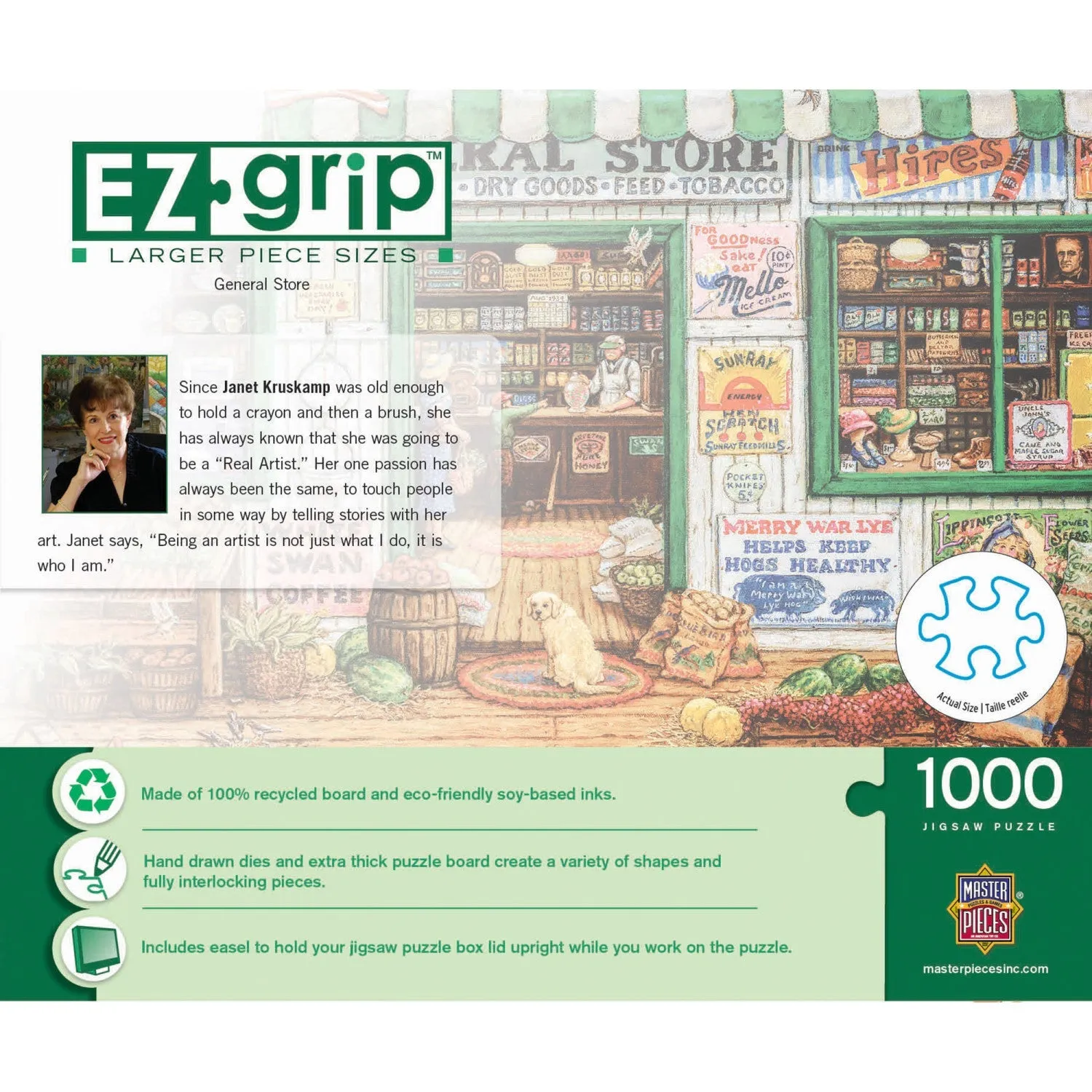 EZ Grip - General Store 1000 Piece Jigsaw Puzzle