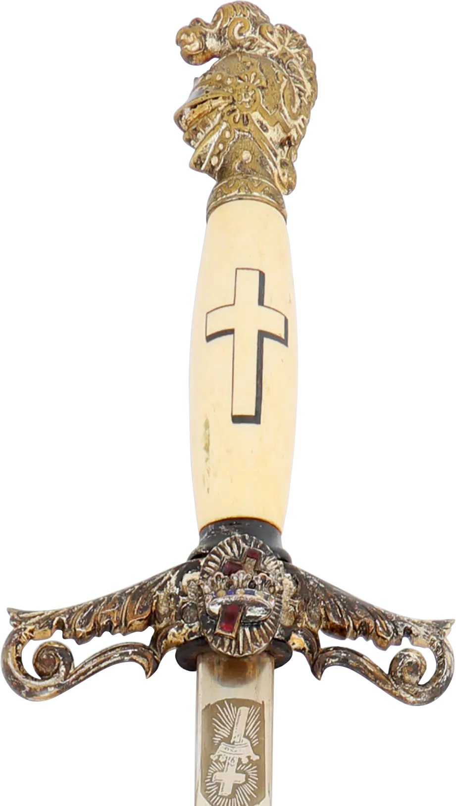 FINE ANTIQUE KNIGHTS TEMPLAR SWORD