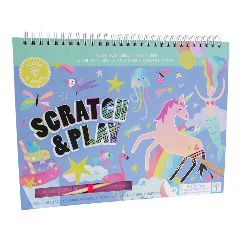 Floss & Rock Scratch and Play Craft Set - Fantasy