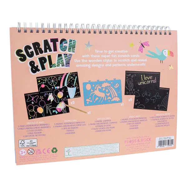 Floss & Rock Scratch and Play Craft Set - Fantasy