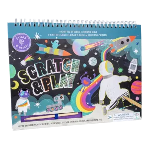 Floss & Rock Scratch and Play Craft Set - Space