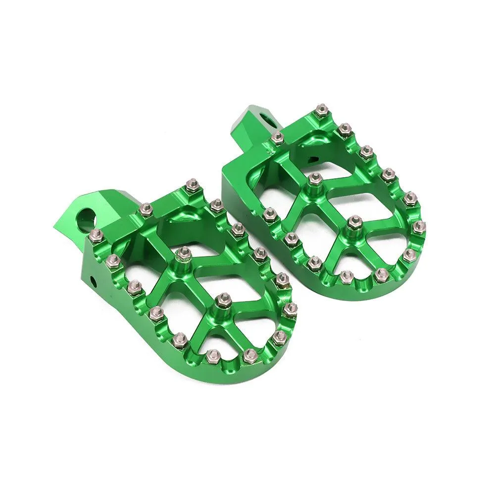 Footpegs Aluminum For Kawasaki