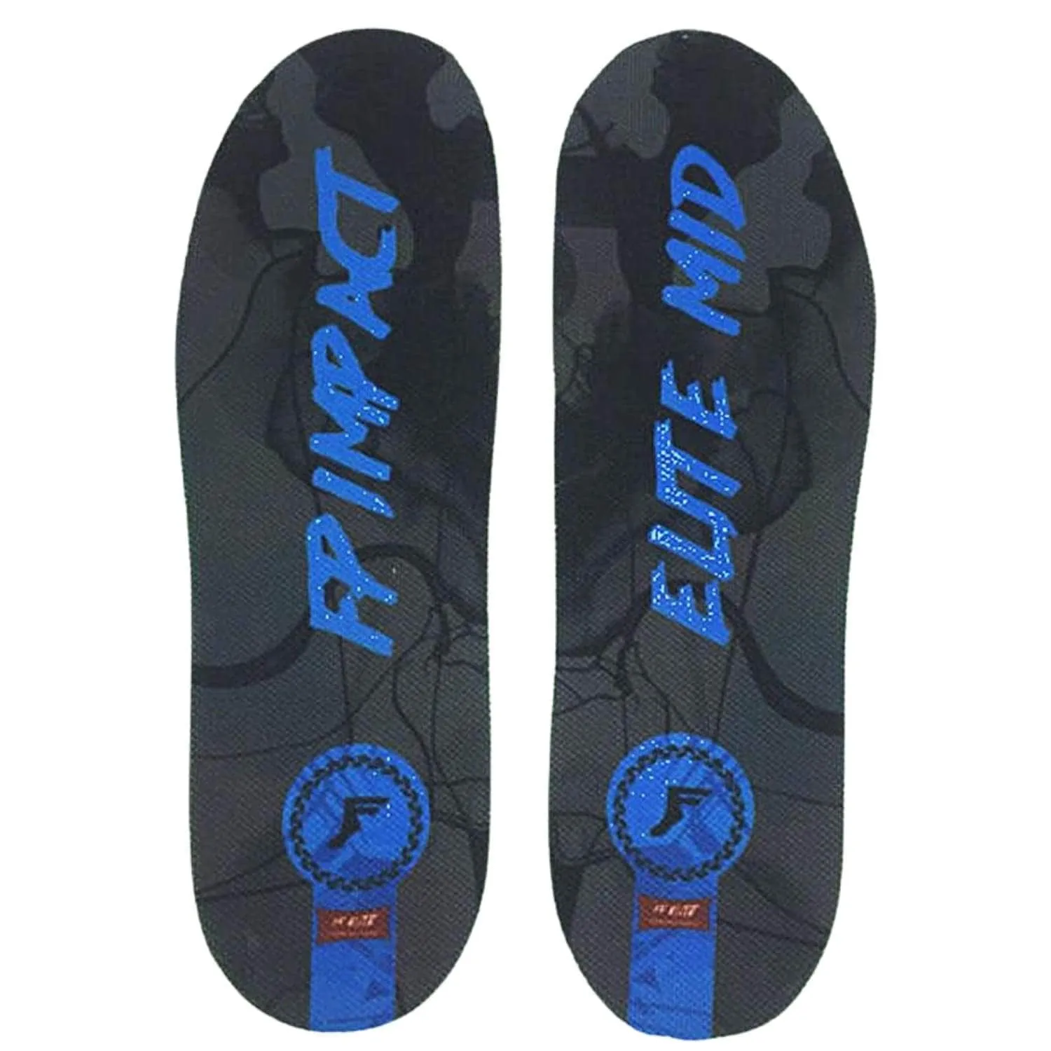 Footprint Kingfoam Kingfoam Elite Classic Mid Profile Insoles Black/Blue