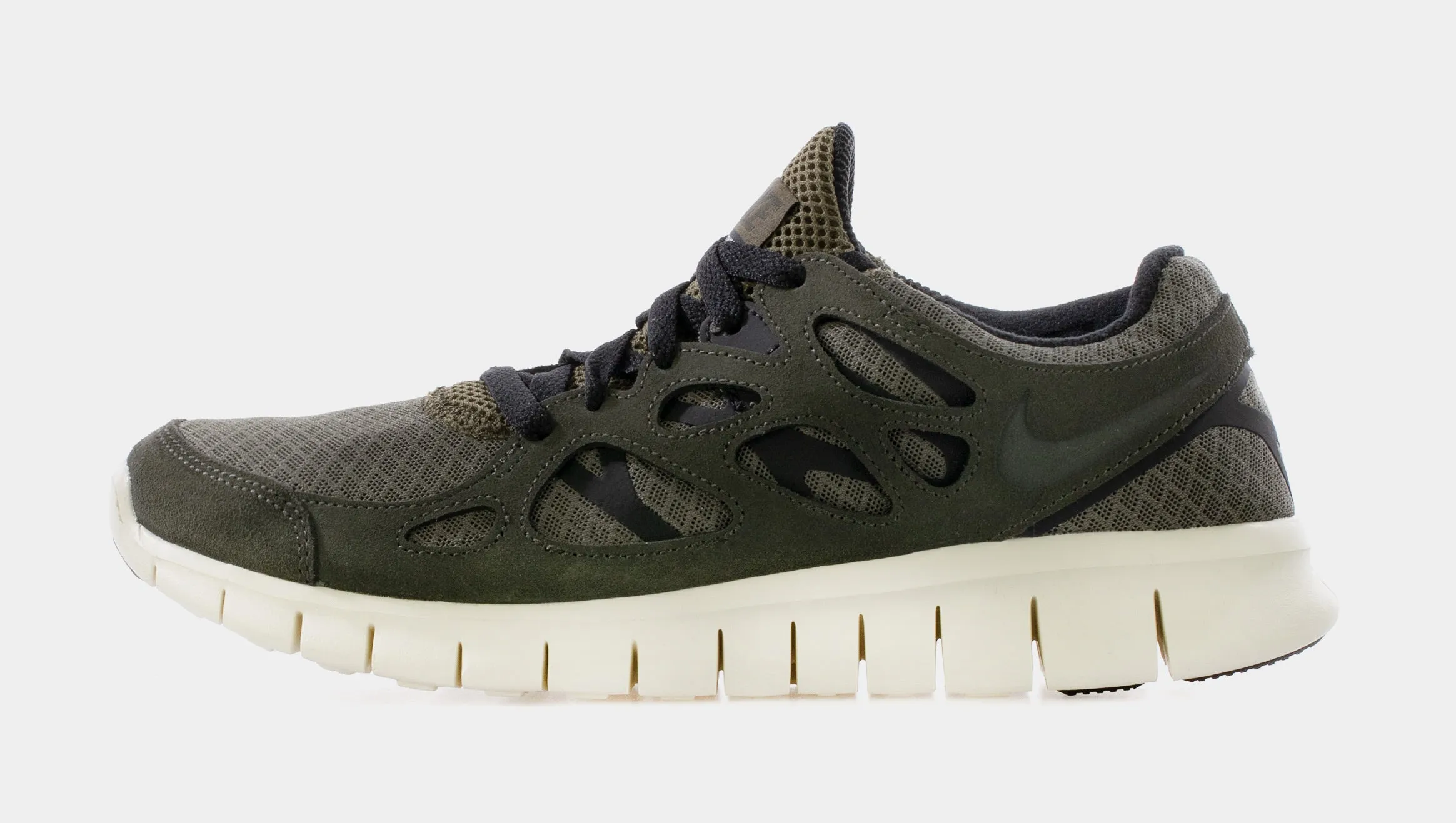 Free Run 2 Mens Running Shoes (Olive Green)