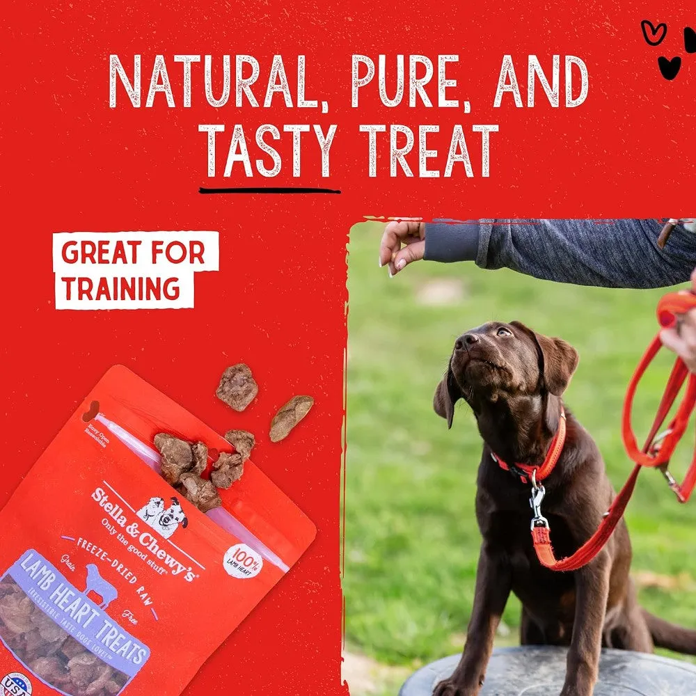 Freeze Dried Lamb Heart Dog Treats