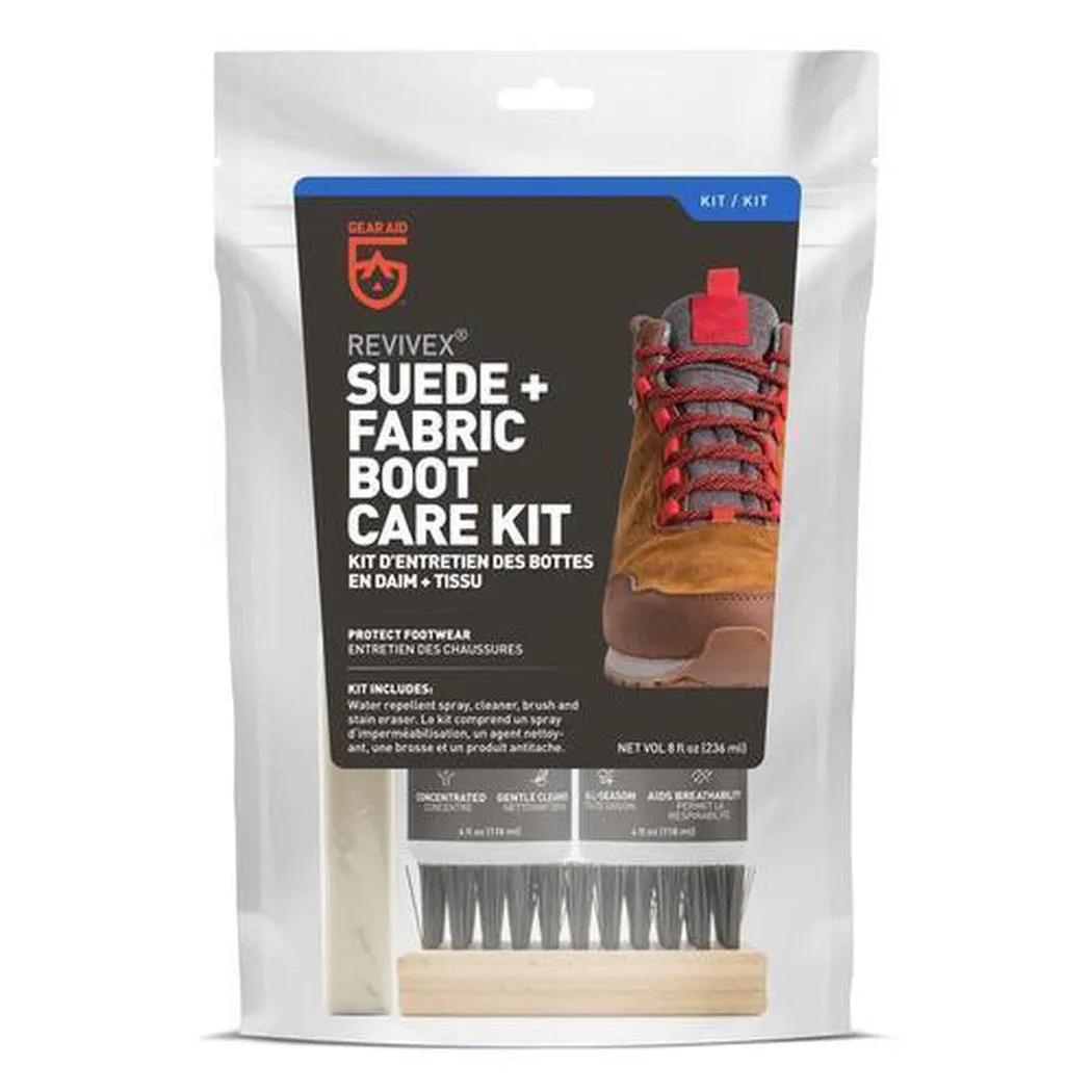 Gear Aid Revivex Suede and Fabric Boot Care Kit