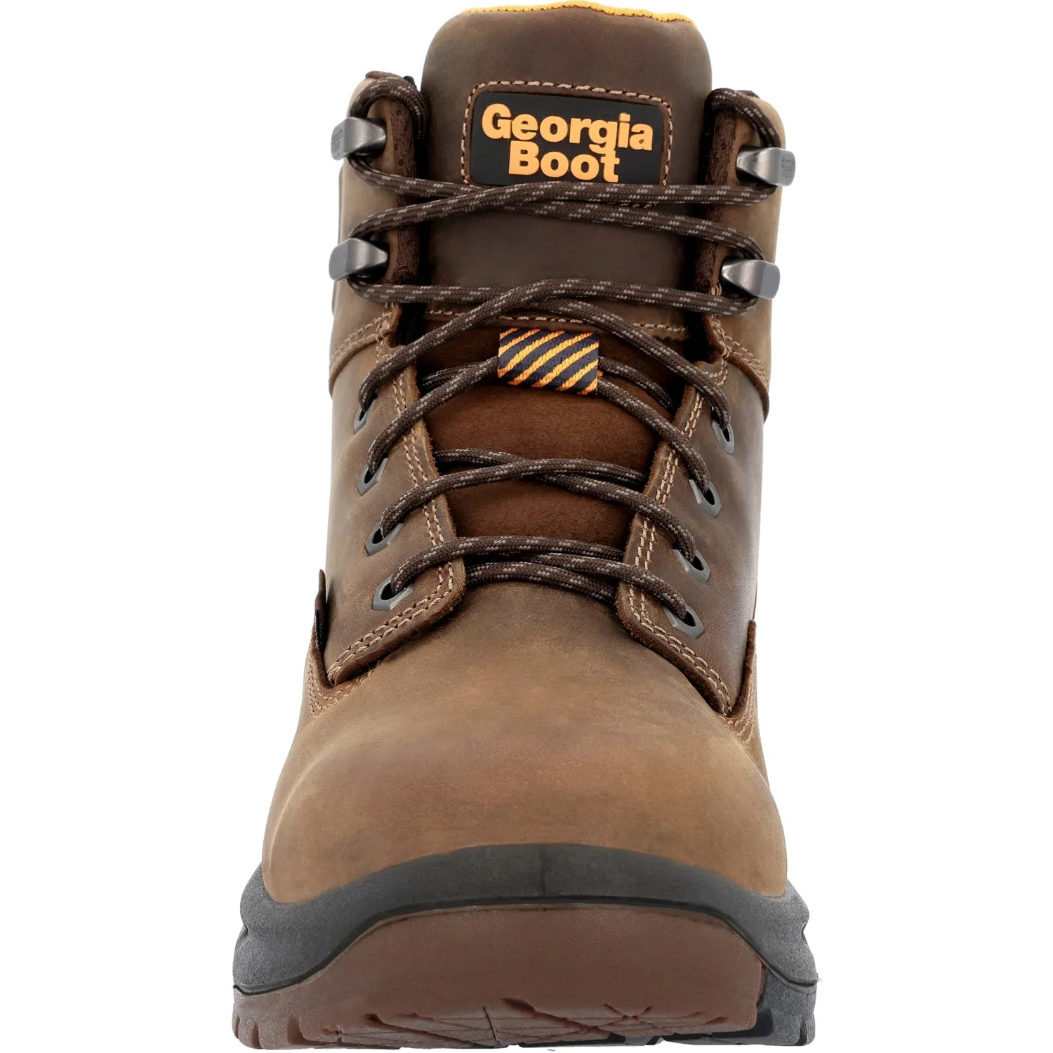 Georgia Mens OT Waterproof Brown Leather Work Boots