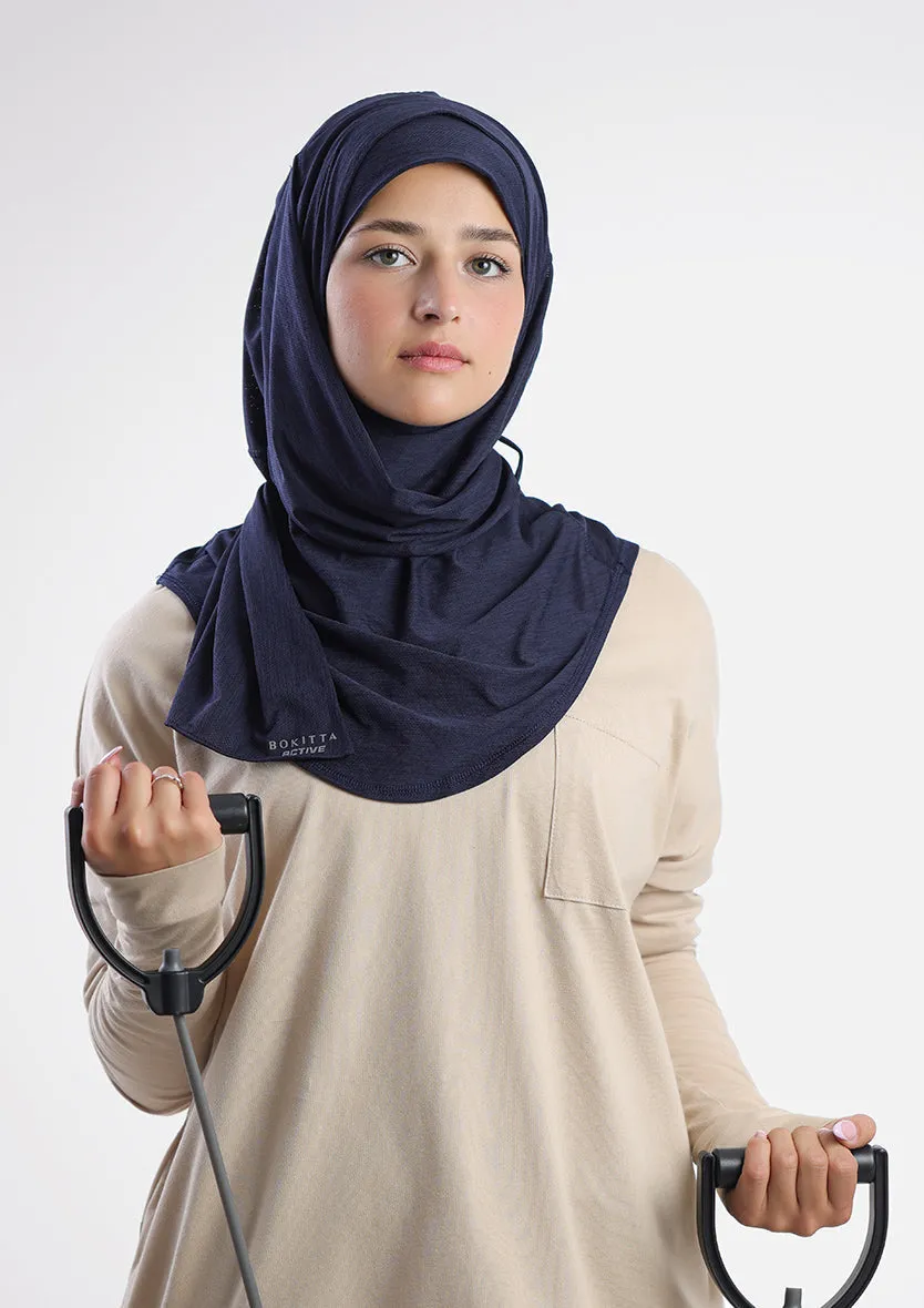 Gym Sports Hijab Heather