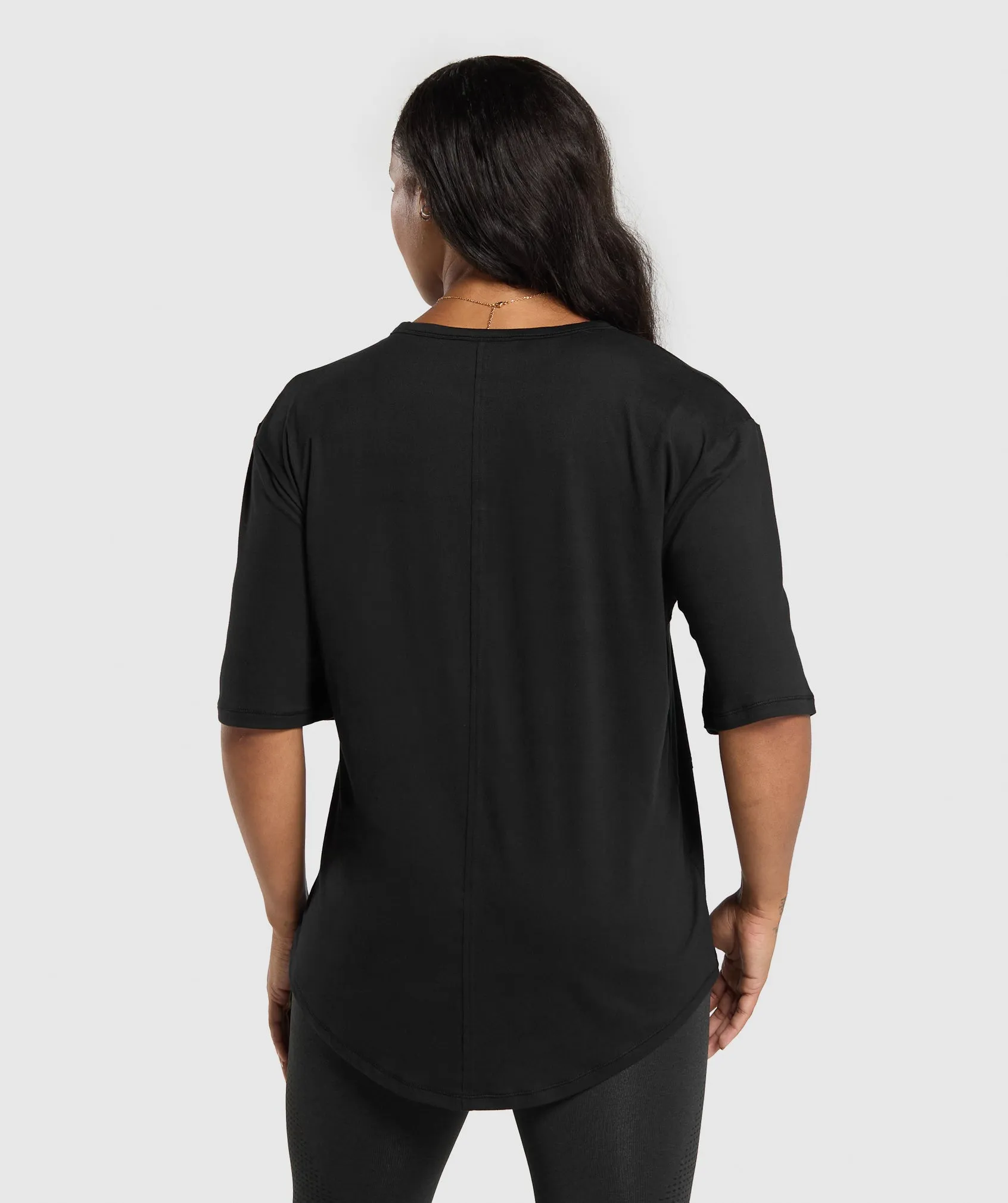 Gymshark Superset Oversized T-Shirt - Black