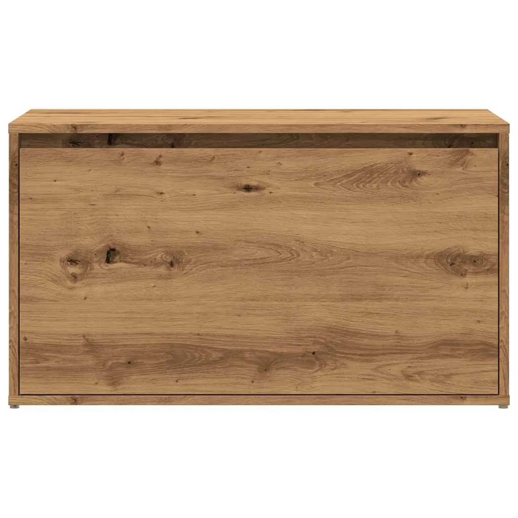 Hall Bench 80x40x45 cm Artisan Oak Engineered Wood