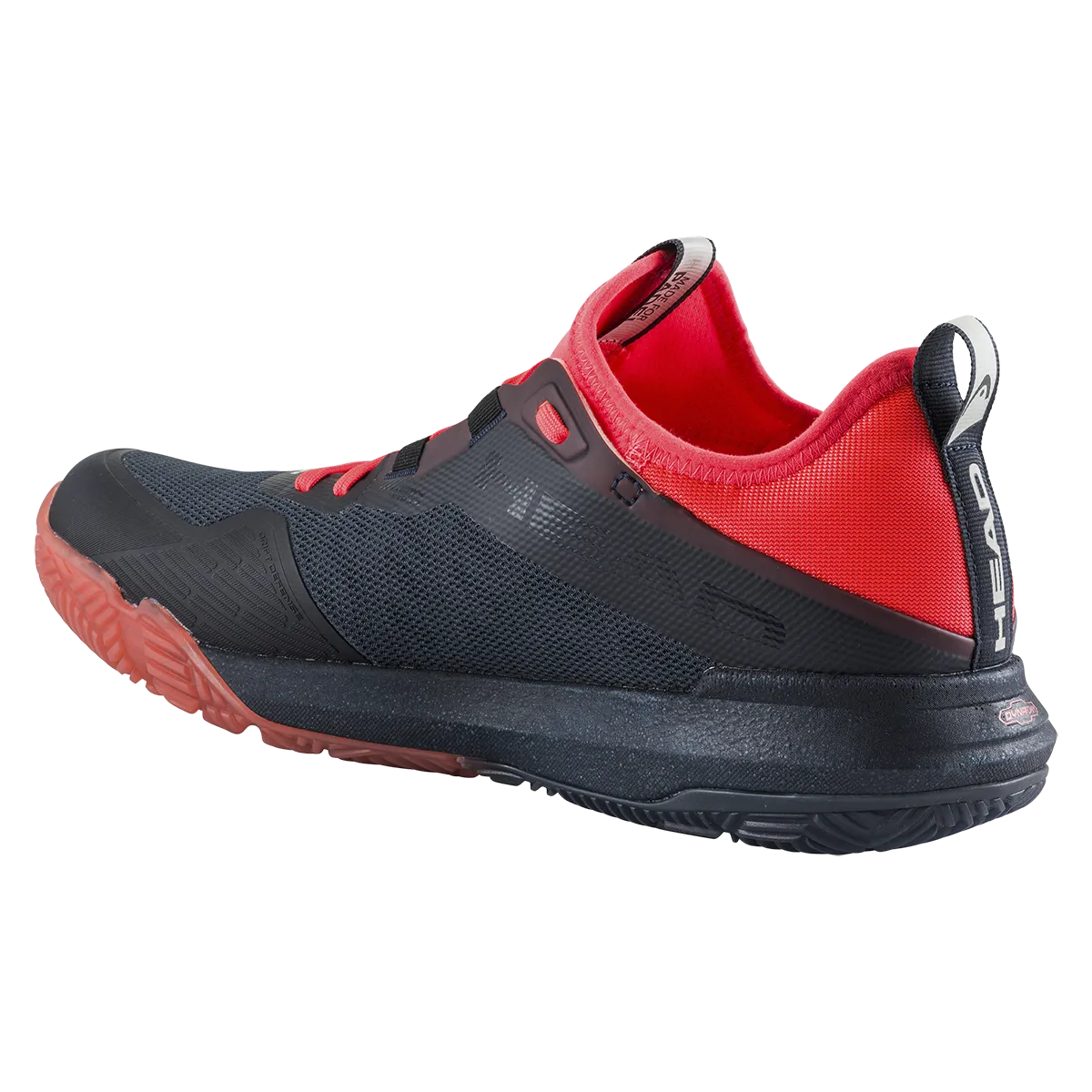 Head Men's Motion Pro Padel Shoes Blueberry Fiery Coral