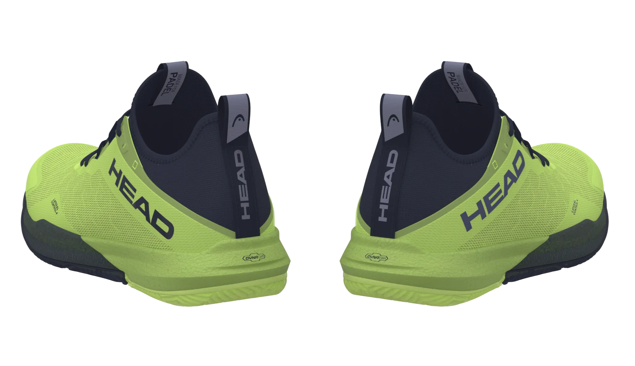 Head Men's Motion Pro Padel Shoes Lime Navy