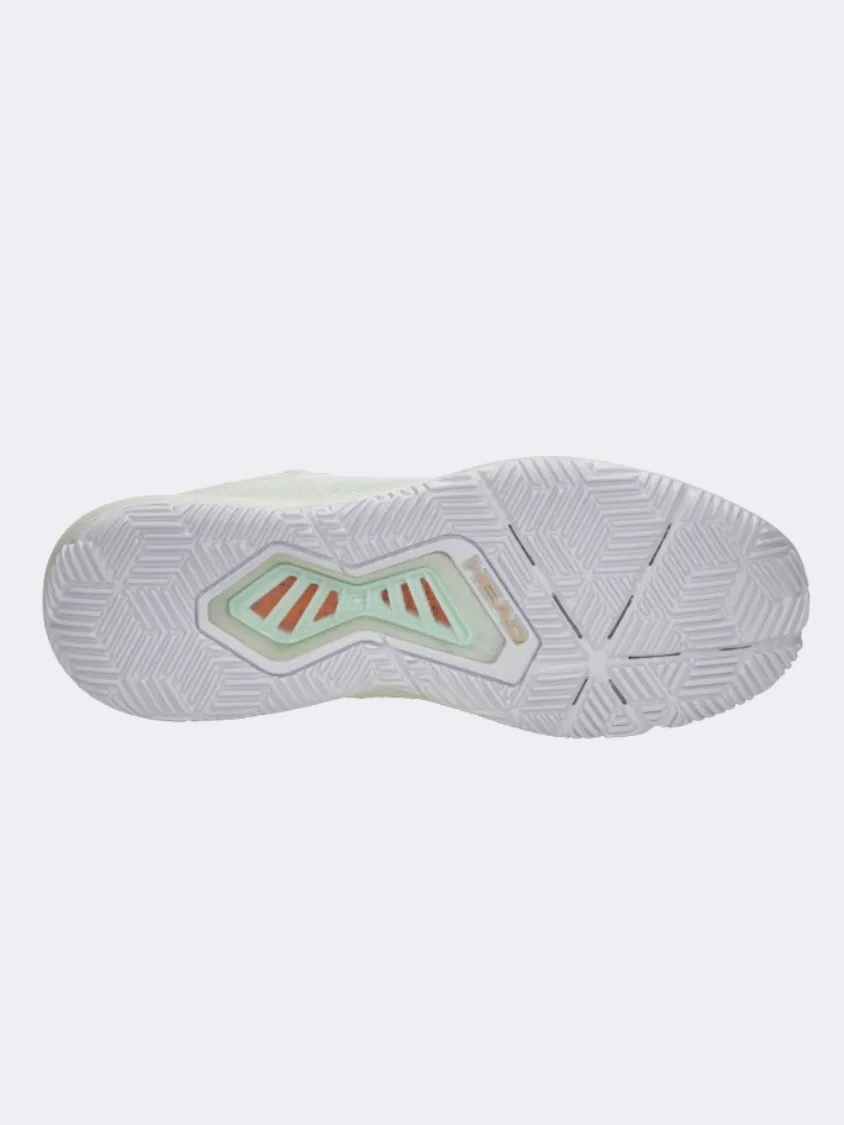 Head Motion Pro Women Padel Shoes White/Aqua