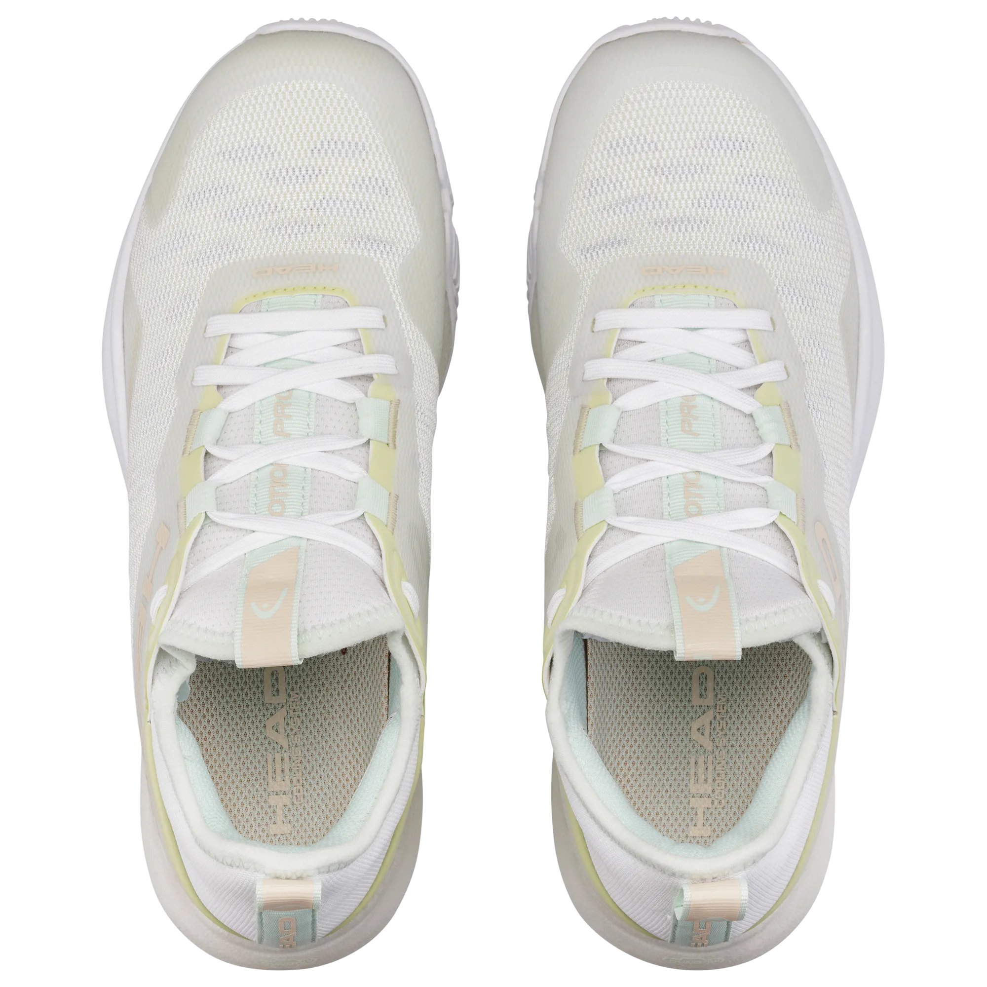 Head Women's Motion Pro Padel Shoes White Aqua