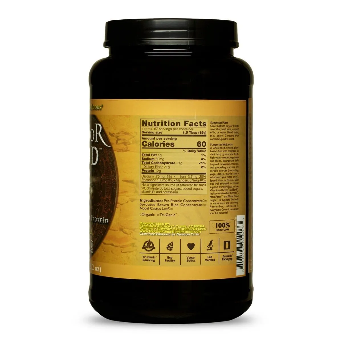 HealthForce Superfoods Warrior Food  Natural 1000 g Powder