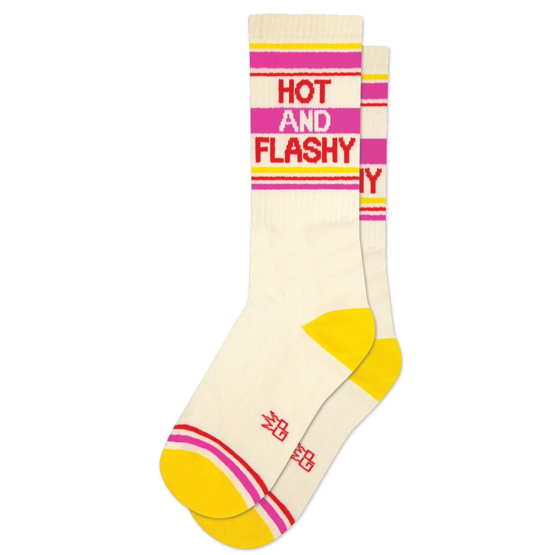 Hot and Flashy Gym Crew Socks