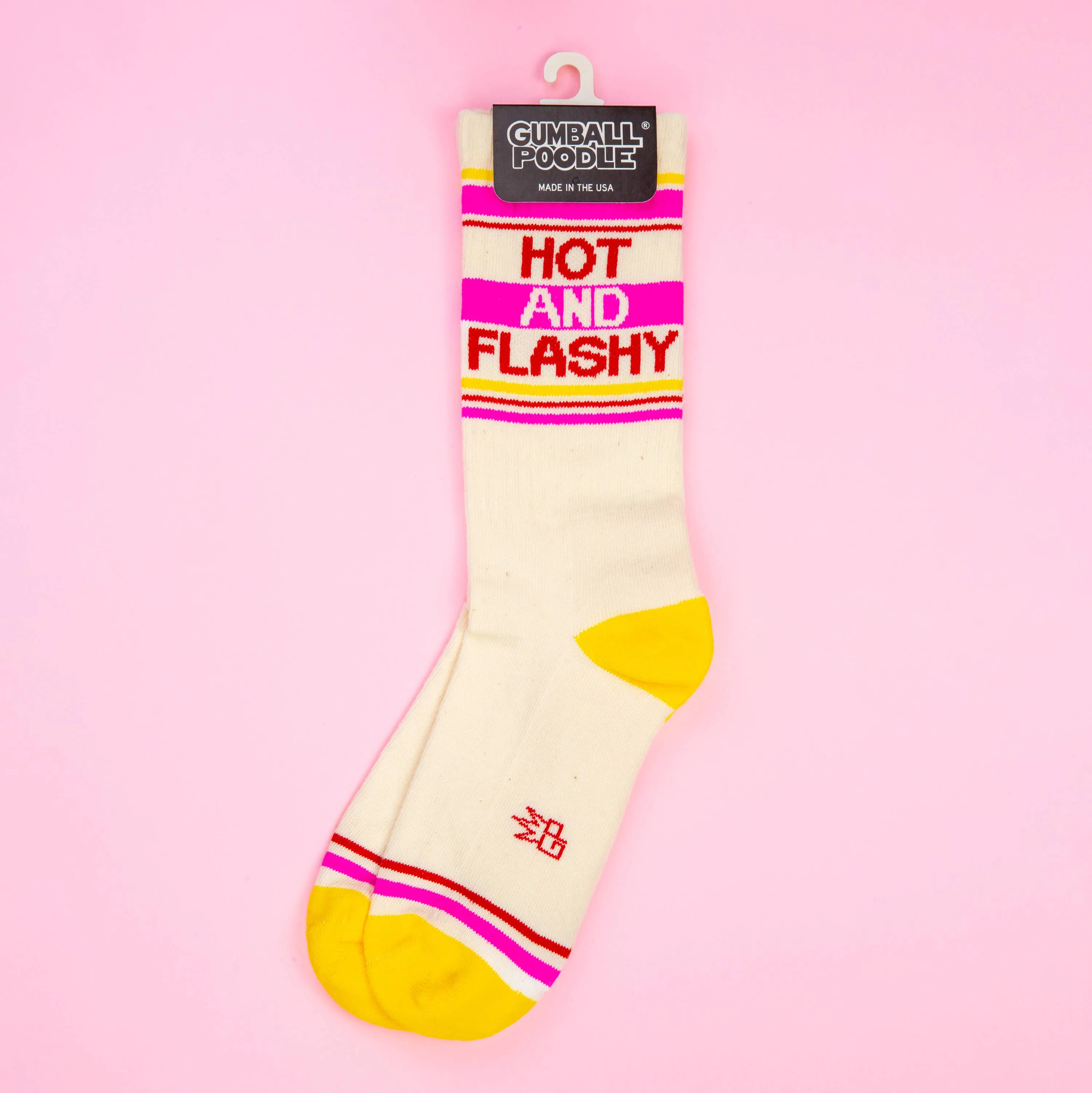 Hot and Flashy Gym Crew Socks