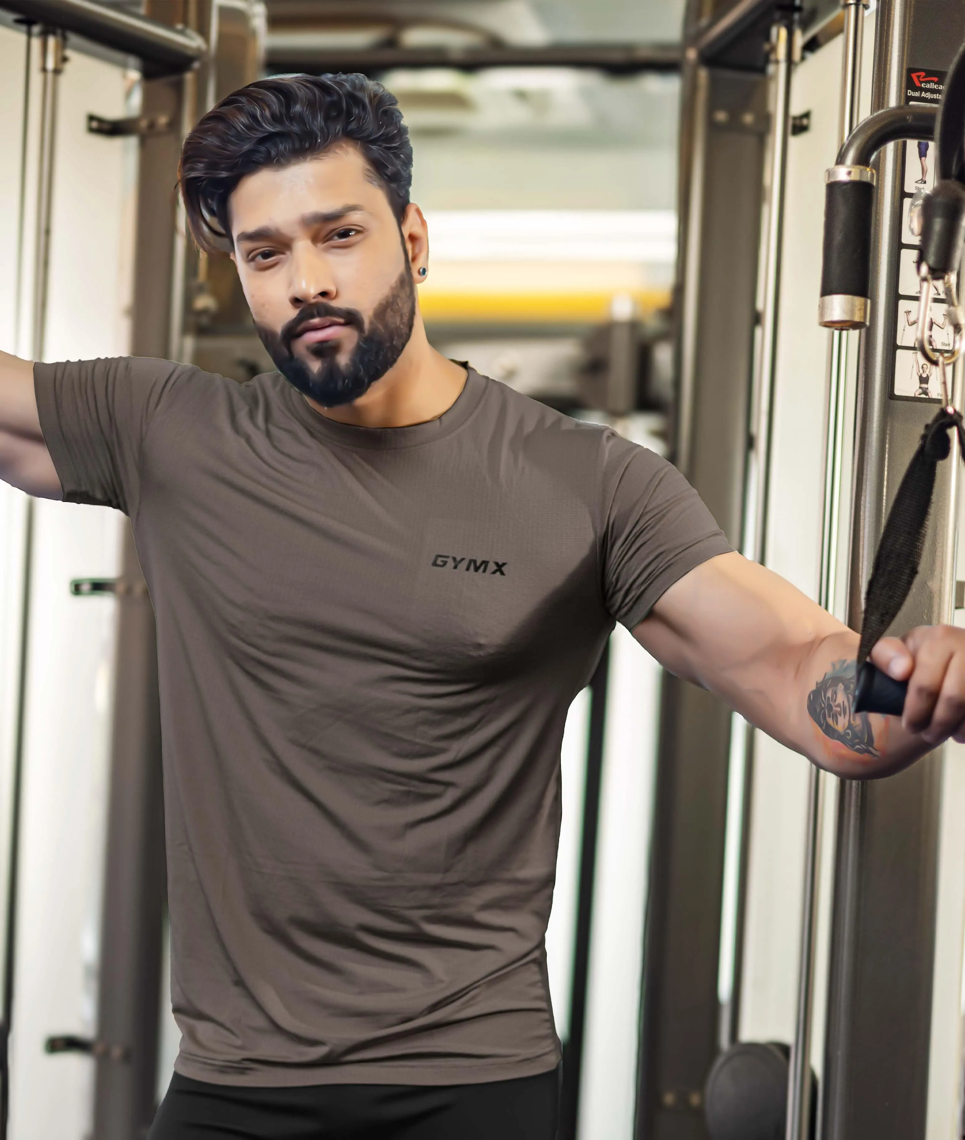 Impulse GymX Tee: Lavish Brown