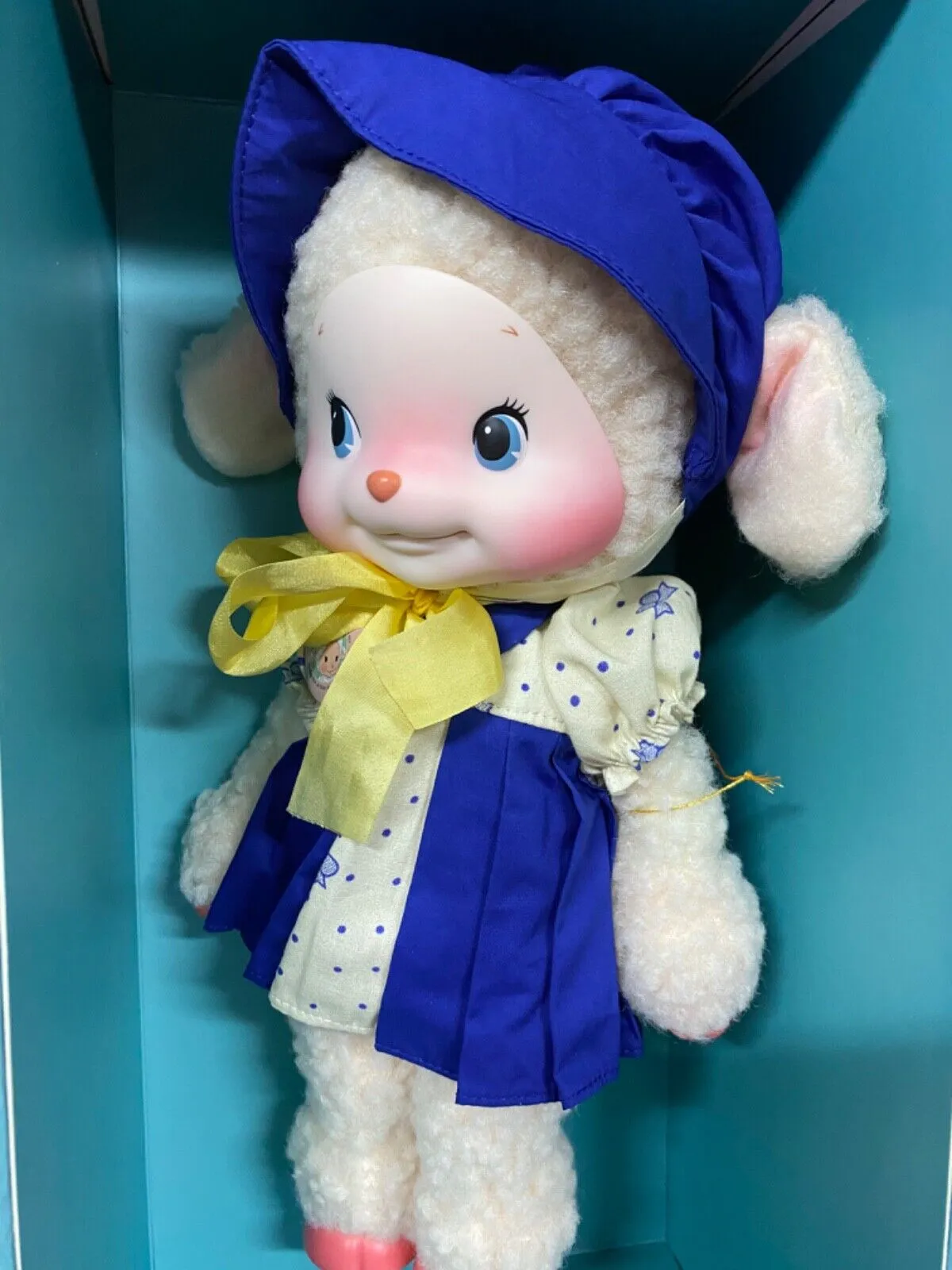 Japan Artist Ribo Cody The Lamb White Lamb Sheep Doll like Holala Vintage Style Rare